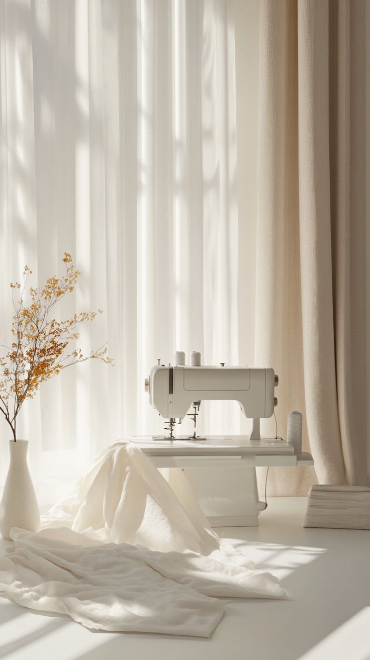 White fabric texture